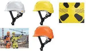 UVEX pheos S-KR Mips aizsargķivere, HDPE, balta, ar īsu nagu, izmērs 52-61 cm