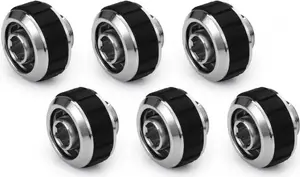 Alphacool Apex Grip Compression Fitting 16/10mm G1/4 Chrome 6-Pack