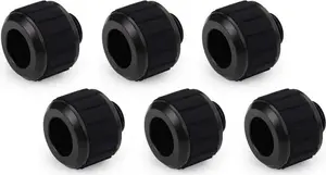 Alphacool Apex Grip HardTube Fitting 13mm G1/4 Black 6-Pack