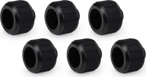 Alphacool Apex Grip HardTube Fitting 16mm G1/4 Black 6-Pack