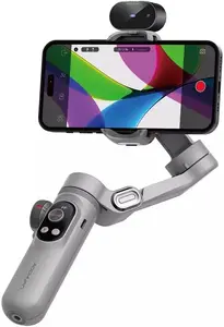 AOCHUAN X Pro Smartphone Gimbal with AI Tracking Sensor, Gray
