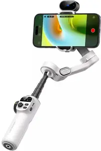 AOCHUAN X2 Smartphone Gimbal with AI Tracking Sensor, White