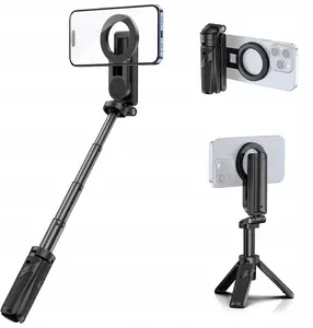 Ulanzi JJ-03S Magnetic Phone Grip and Selfie Stick with 360° Rotation and Bluetooth Remote