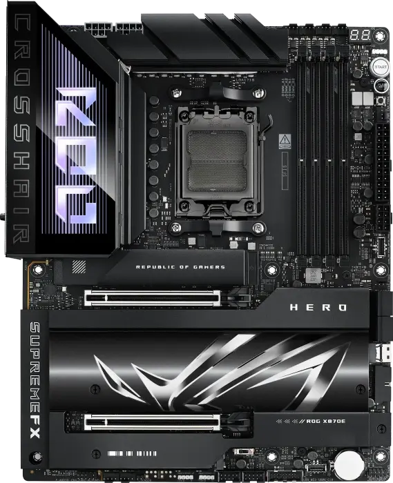 Asus ROG Crosshair X870E Hero mātesplate