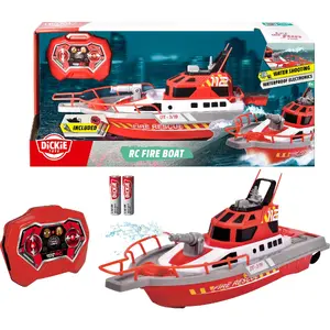 Simba-Dickie RC Fire Boat Remote Controlled Toy