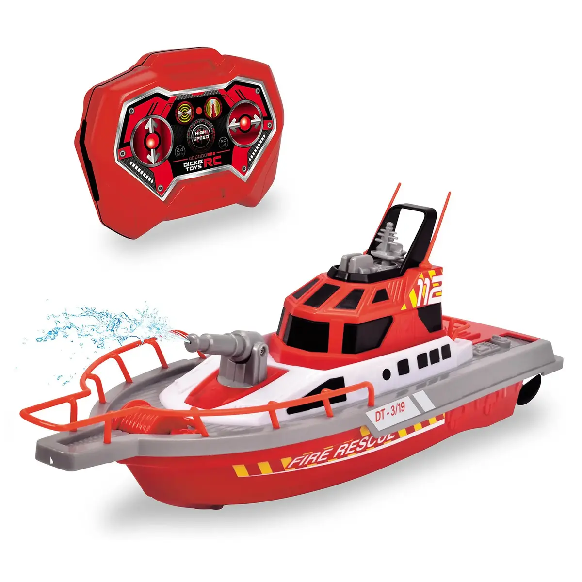 Simba-Dickie RC Fire Boat Remote Controlled Toy Photo 2