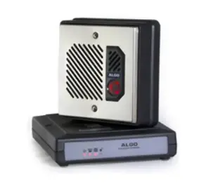 Algo 8028 IP durvju audio domofonu sistēma, nerūsējošais tērauds, melna/balta