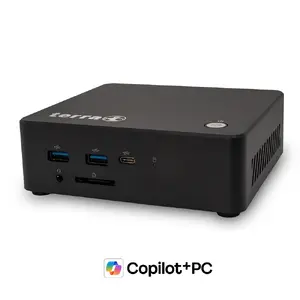 Terra PC Micro 7000A Micro PC AMD Ryzen AI 7 350 16 GB DDR5-SDRAM 500 GB SSD Windows 11 Pro Black