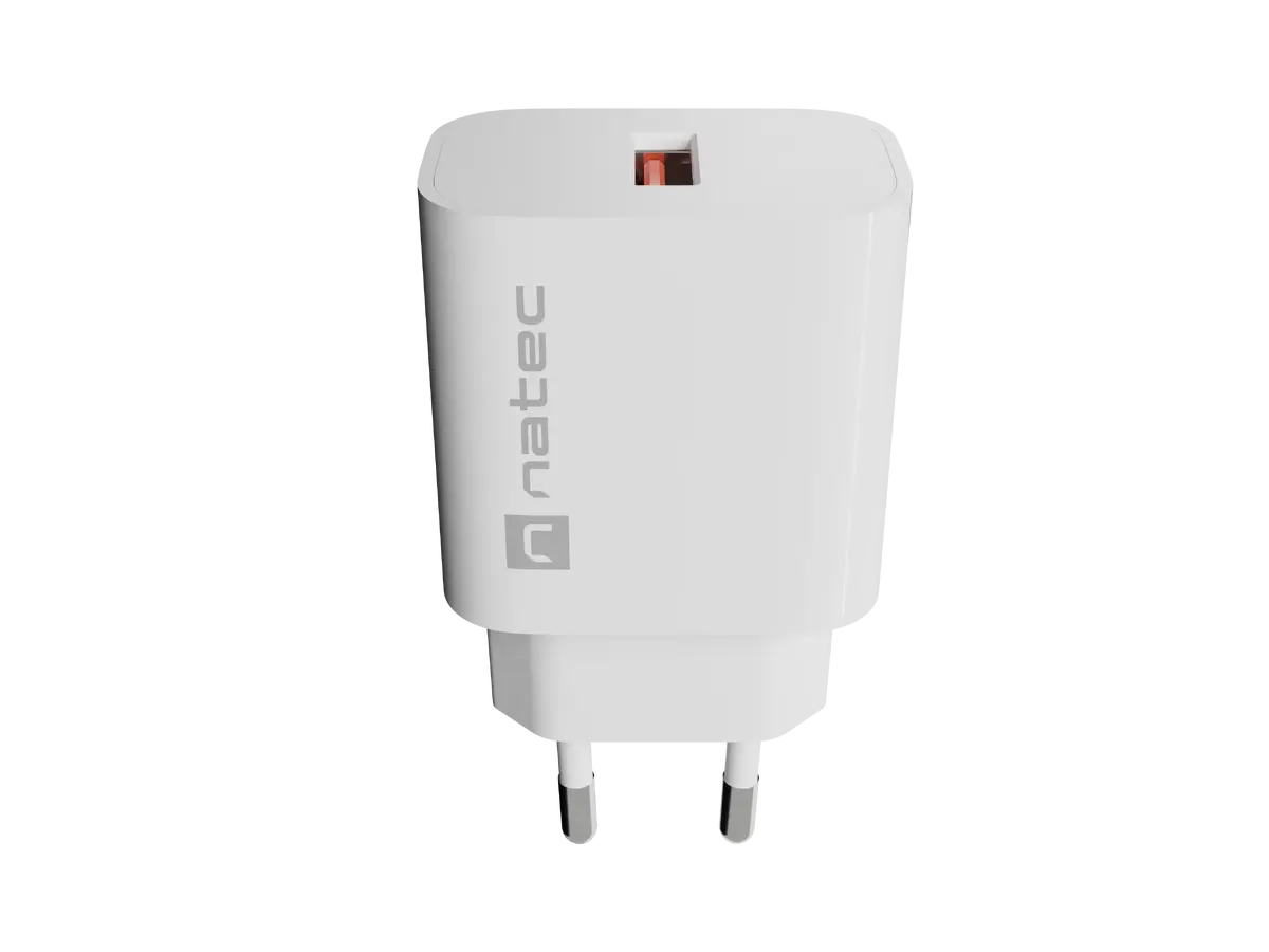 Natec Ribera 18W USB-A sienas lādētājs Photo 4