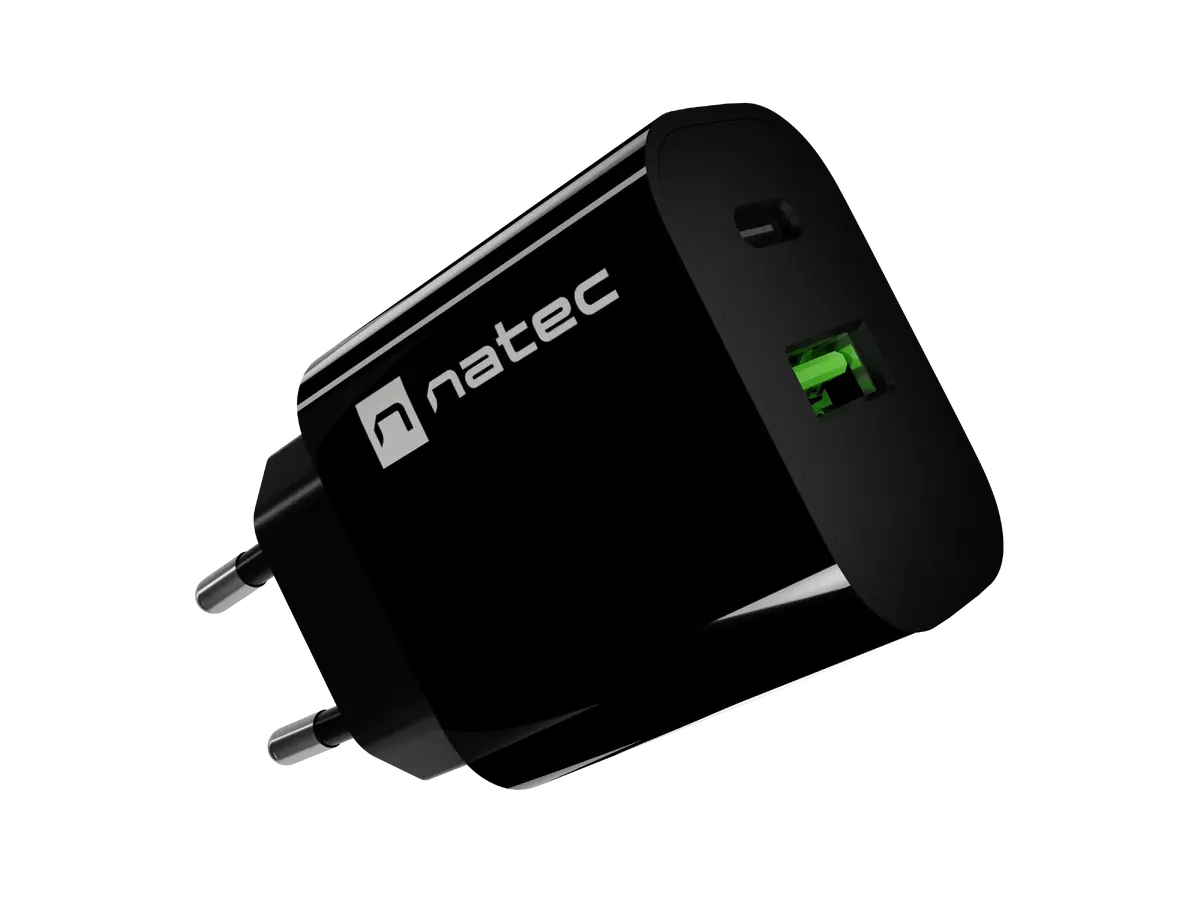 Natec Ribera 20W sienas lādētājs Photo 3