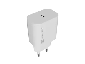Natec Ribera USB Charger 1X USB-C 20W, White
