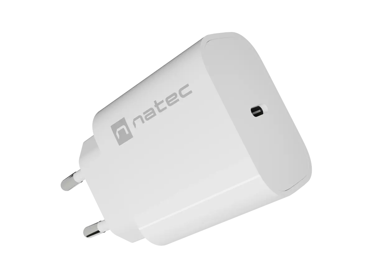 Natec Ribera 20W USB-C sienas lādētājs Photo 3