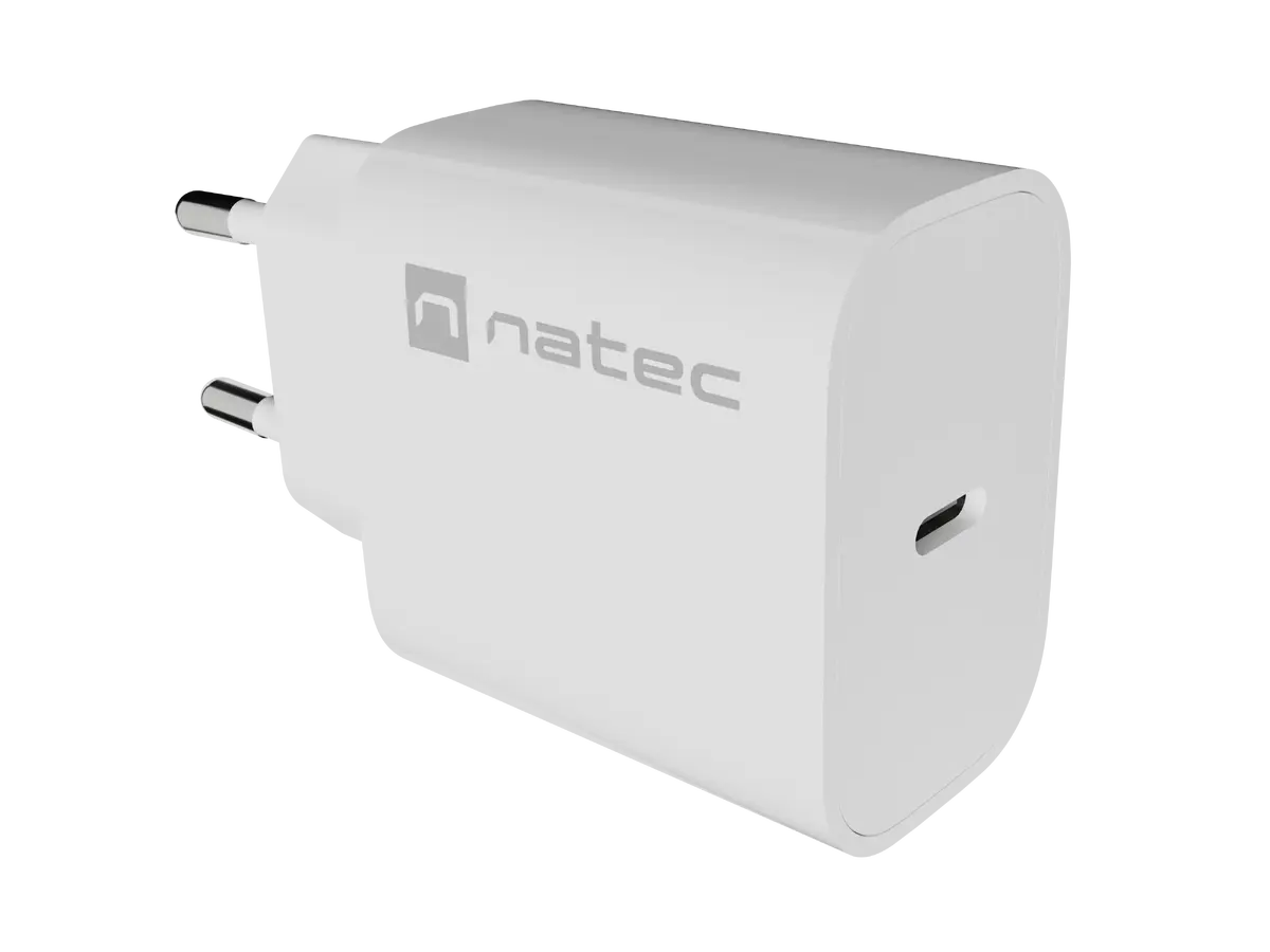 Natec Ribera 20W USB-C sienas lādētājs Photo 6