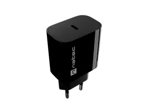Natec Ribera USB Charger 1X USB-C 20W, Black