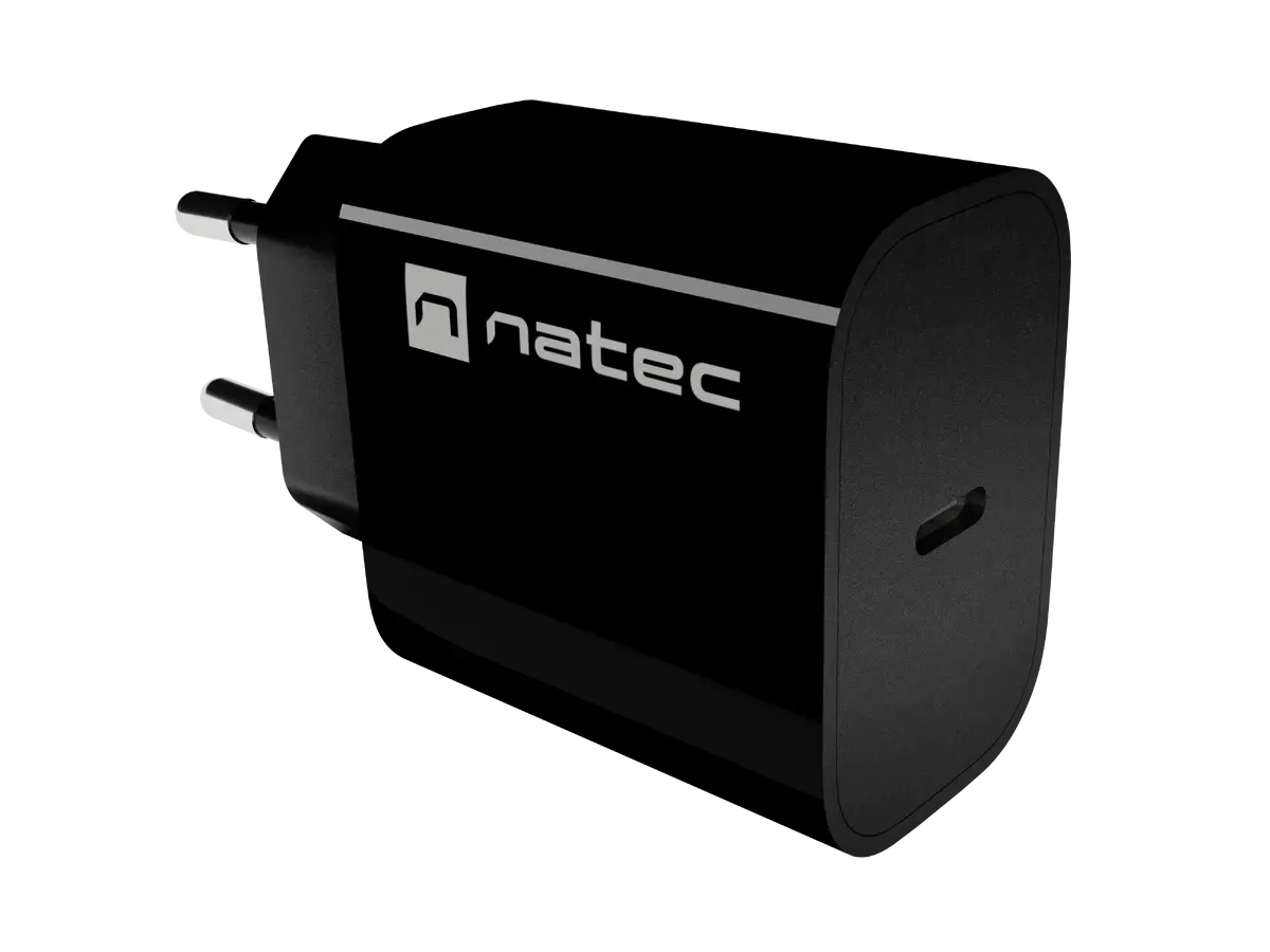 Natec Ribera 20W USB-C sienas lādētājs Photo 6