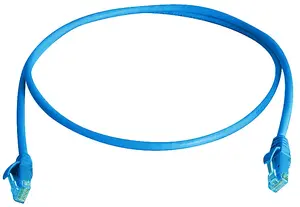 Telegärtner 100008333 Cat6a U/UTP Network Cable, 2 m, RJ-45, Blue