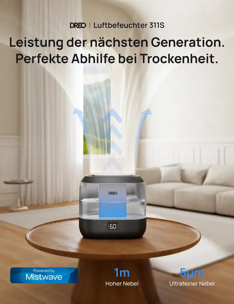 Dreo HM311S Ultrasonic Humidifier 4L Photo 3