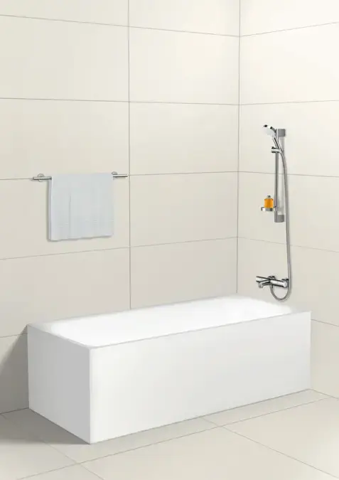 Душевая система Hansgrohe Crometta — хром и белый Photo 2