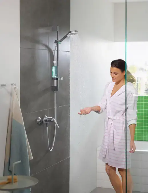 Душевая система Hansgrohe Crometta — хром и белый Photo 3
