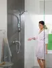 Душевая система Hansgrohe Crometta — хром и белый Photo 3