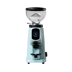 Fiorenzato AllGround Sense Coffee Grinder, Pastel Blue Matt, DARK-T Titanium Burrs