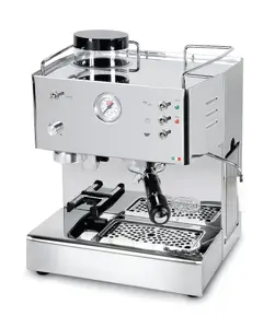 Pusautomātiskais espresso kafijas automāts Quick Mill Pegaso ar iebūvētu dzirnaviņas, 1200W