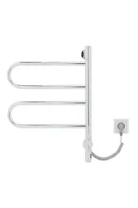 Bars E2.Ti/2 Electric Towel Heater 44x60 cm Chrome