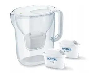 Фильтр-кувшин BRITA Style Essential с 2 картриджами MaxtraPro, 2,4 л, белый