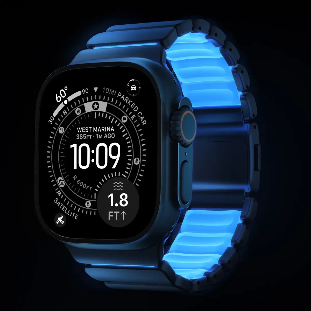 Титановый ремешок Nomad Stratos для Apple Watch 49 мм Photo 2