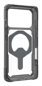 Urban Armor Gear Plasma XTE MagSafe Cover for iPhone 17 Pro, Ash/Titanium