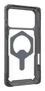 Urban Armor Gear Plasma XTE MagSafe Cover for iPhone 17 Pro Max, Ash/Titanium