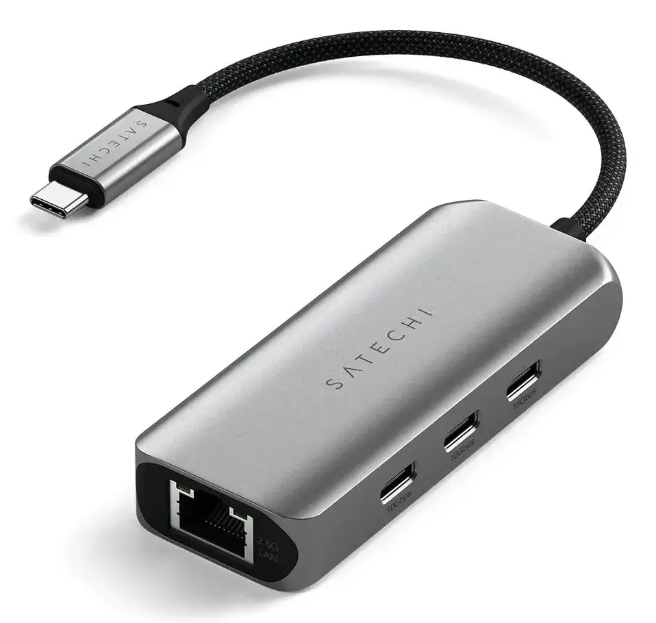 Satechi ST-H3C25EM USB-C Hub with 2.5 Gigabit Ethernet Photo 3