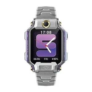 imoo Watch Phone X10 Grey Smartwatch with 1.6-inch AMOLED Touchscreen, 45 mm Case, Wi-Fi, GPS, Built-in Camera and Mobile Network Connection