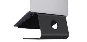 Rain Design mStand Laptop Stand, Aluminium, Black