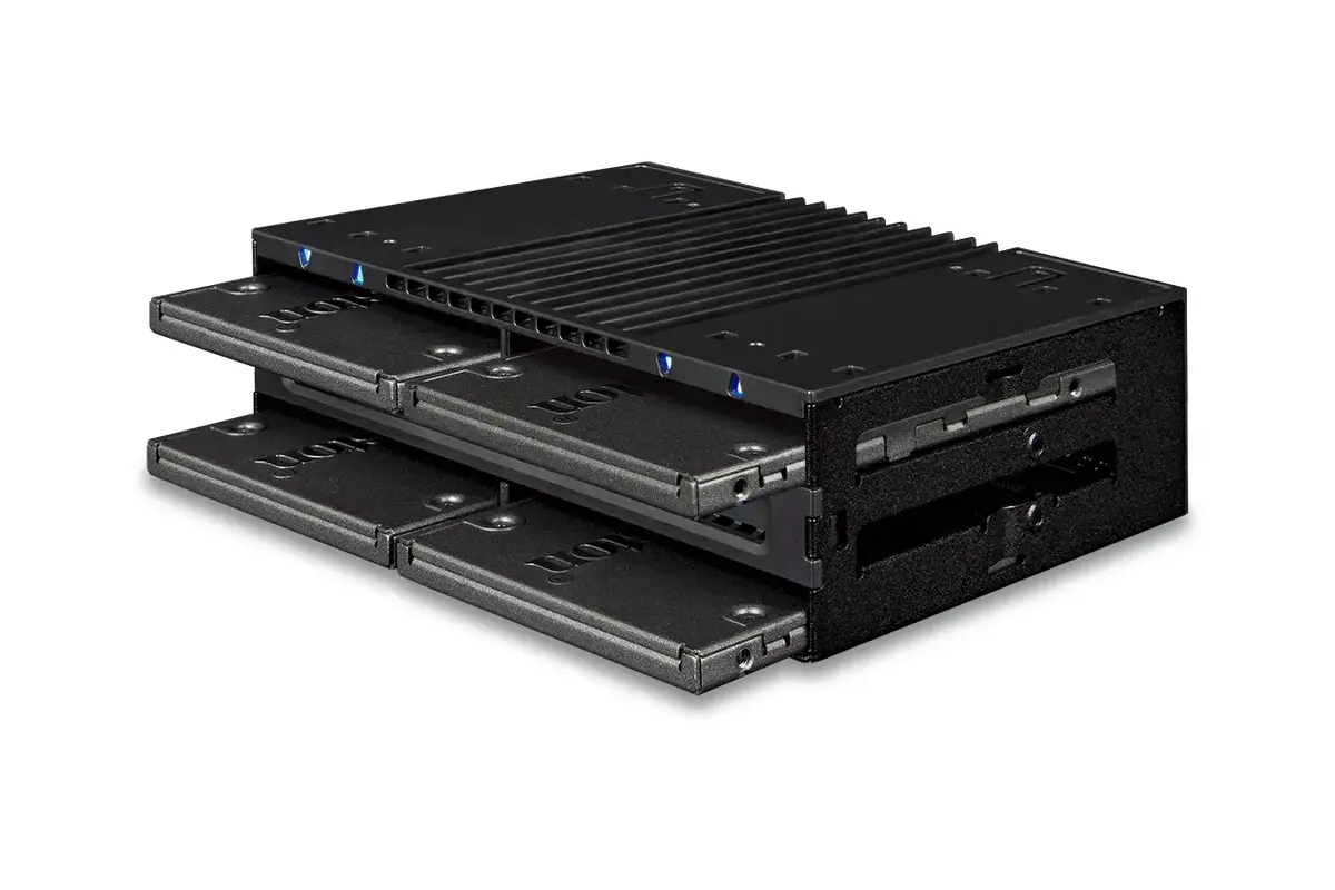 Icy Dock MB024SP-B FlexiDock 4x 2.5-inch SATA/SAS Mobile Rack Photo 9