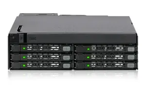 Icy Dock MB606SPO-B Drive Bay Panel, Black, Metal