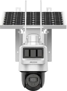 IP-камера Hilook PTZ-N2C400I-K/4G/C05S10 4Мп с объективом 2.8мм и солнечной панелью