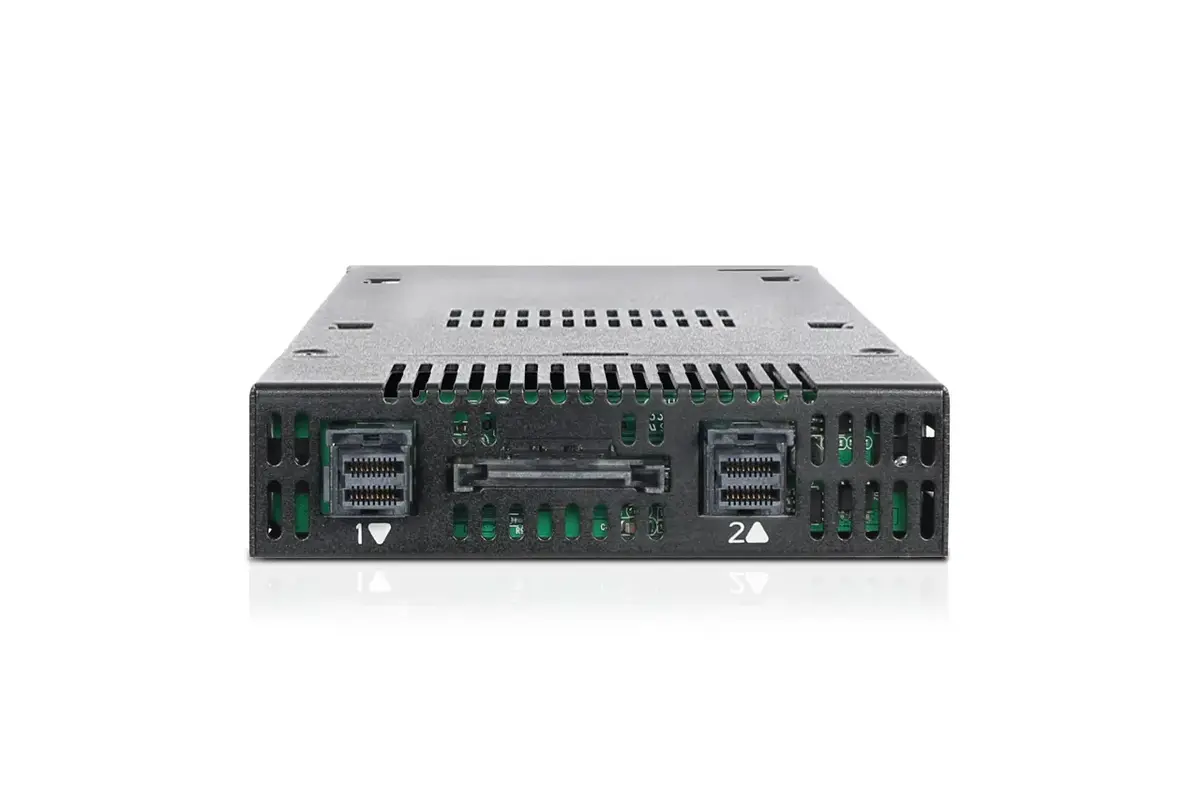 Icy Dock ToughArmor MB834M2K-B Dual M.2 NVMe SSD Enclosure Photo 4