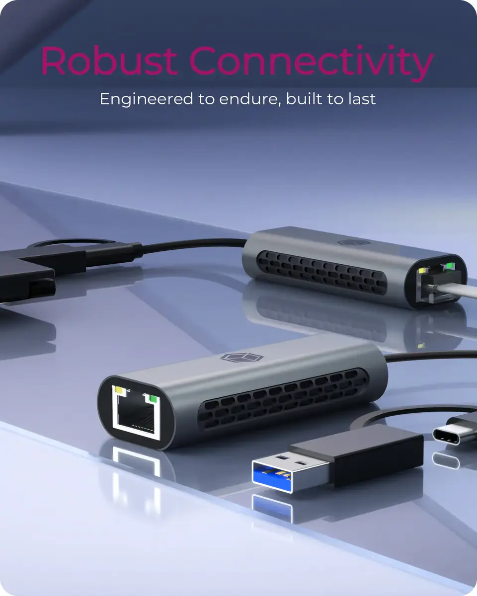 ICY BOX IB-LAN301-C3 USB to 2.5G Ethernet Adapter Photo 5