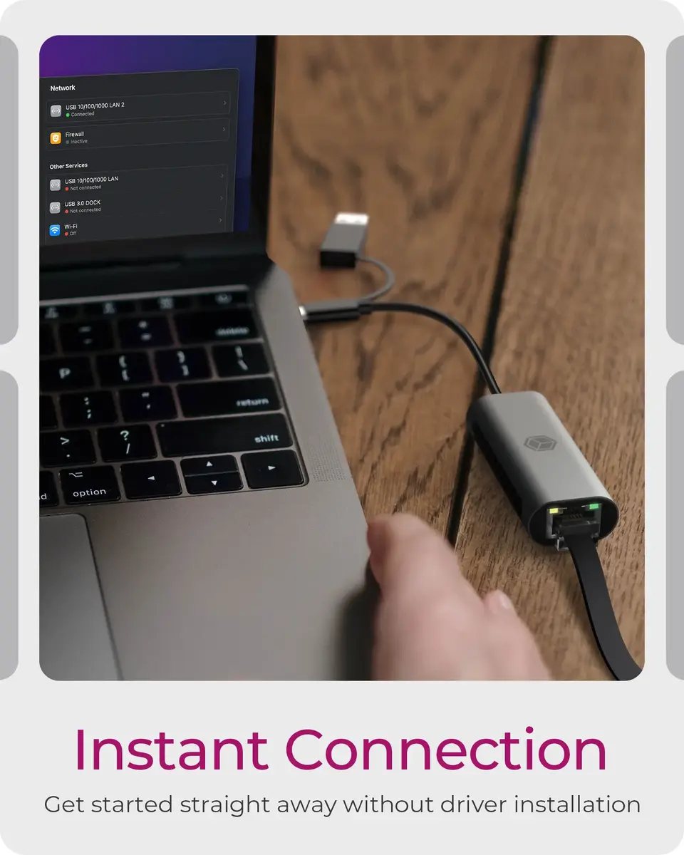 ICY BOX IB-LAN301-C3 USB to 2.5G Ethernet Adapter Photo 6