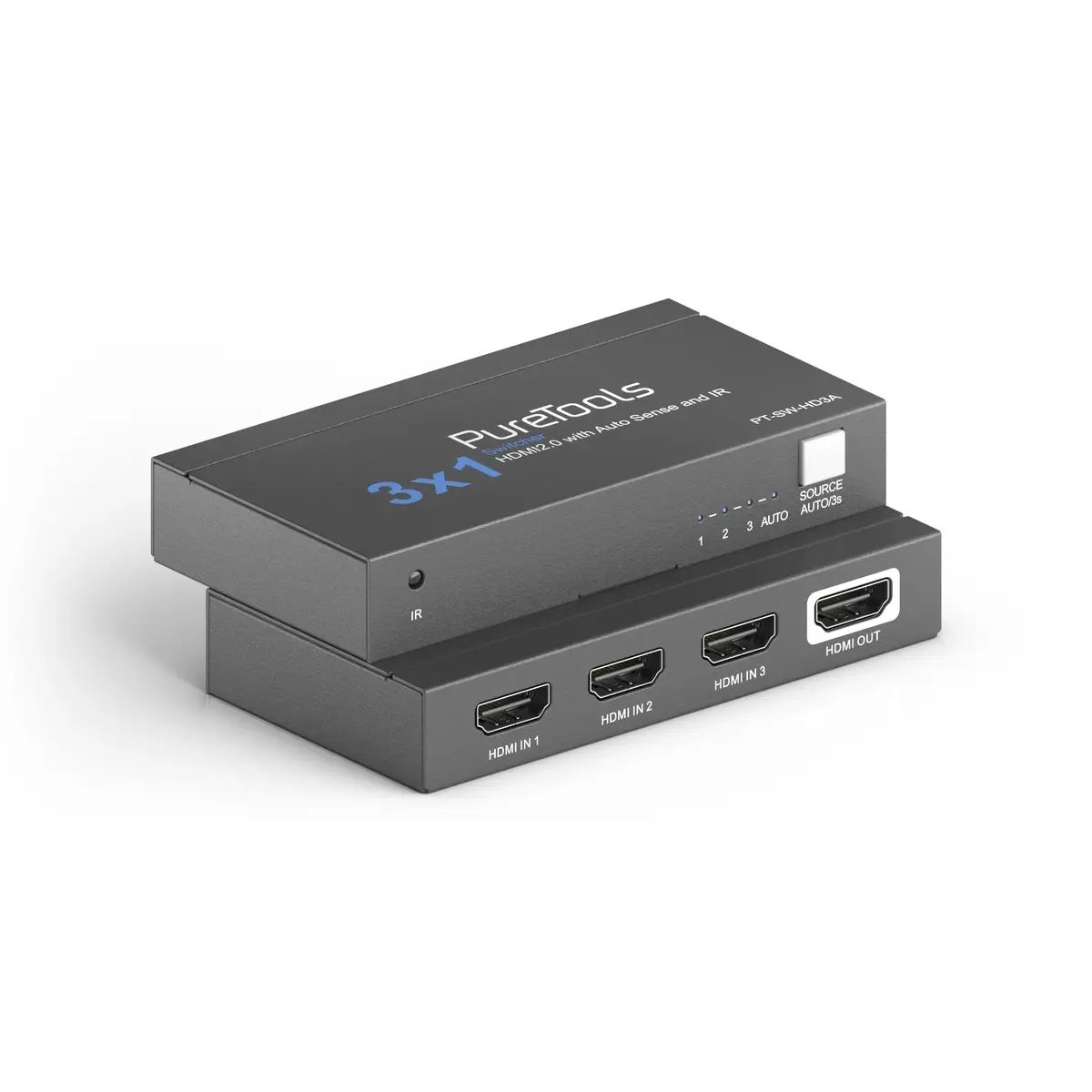 PureTools PT-SW-HD3A 3x1 HDMI Switch Photo 3