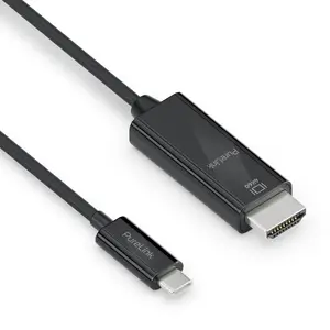 PureLink IS2201-010 USB Type-C to HDMI Video Cable Adapter, 1 m, Black