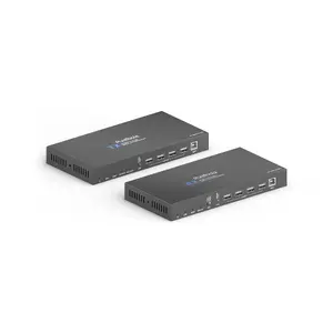 PureTools PT-HDBT-1010 HDBaseT AV Extender Kit with USB and Audio Breakout