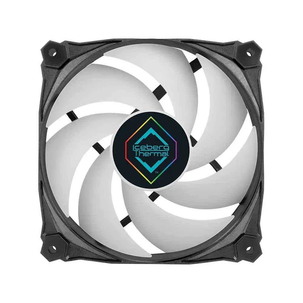 Iceberg Thermal IceGALE Lightning ARGB 120 mm ventilators, 3 gab. Photo 2