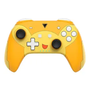 Dragonshock PopTop Compact Wireless Bluetooth Gamepad for Nintendo Switch, Orange/Red/Yellow