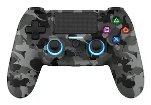 Dragonshock Mizar+ Wireless Gamepad for PC, PlayStation 4 and Android, Black/Grey/Camouflage