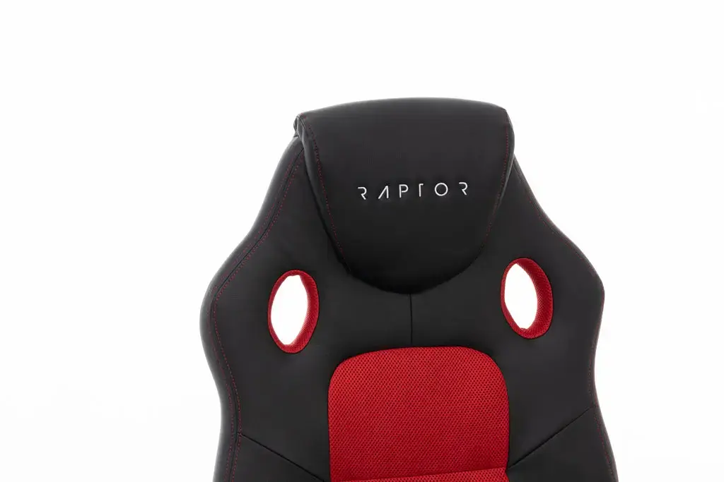 Raptor Gaming GS-40 PC Gaming Chair - Black/Red Photo 9