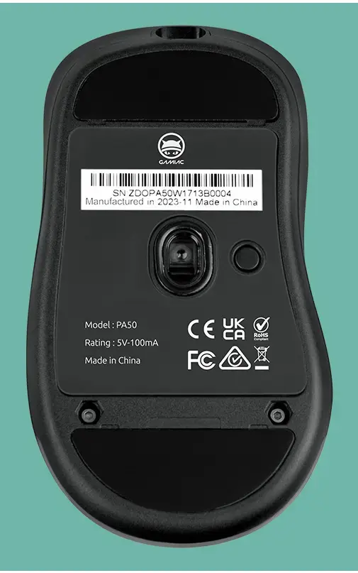 Игровая мышь GAMIAC PA50 - оптическая 12400 DPI Photo 4
