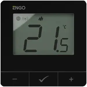 ENGO Controls E25-230B interneta temperatūras regulators virsapmetuma montāžai