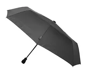 EuroSCHIRM Light Trek Automatic Compact Rain Umbrella, Black